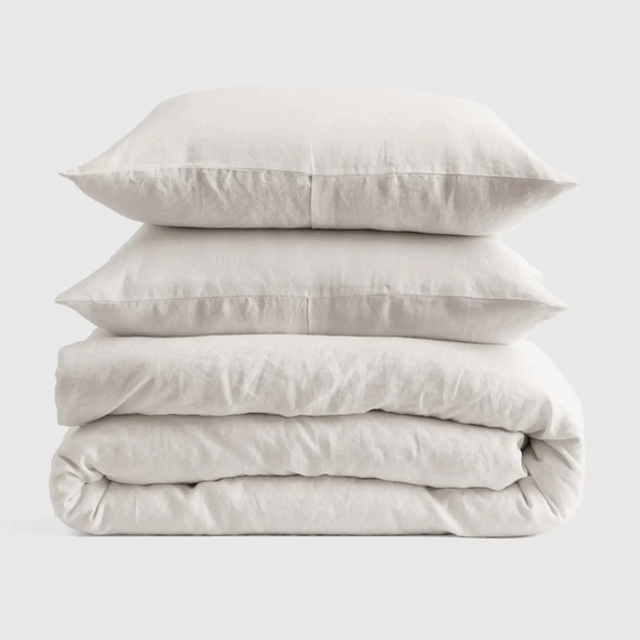 Quince Other - Quince european linen duvet set queen nwot